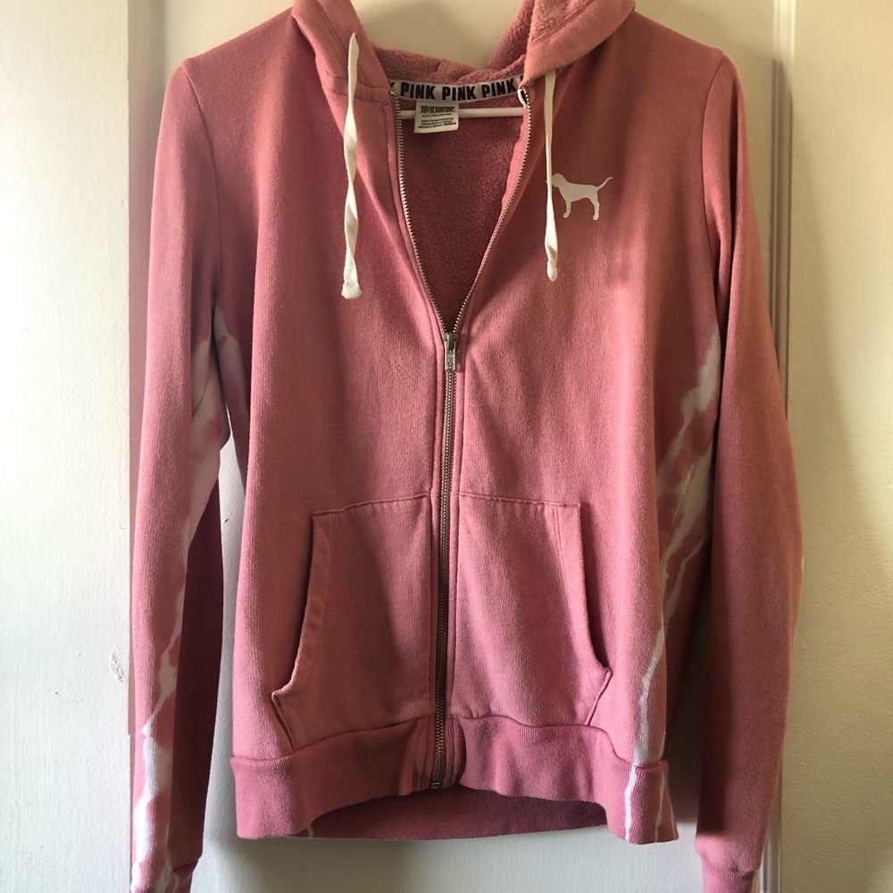 Tye-dye zip up